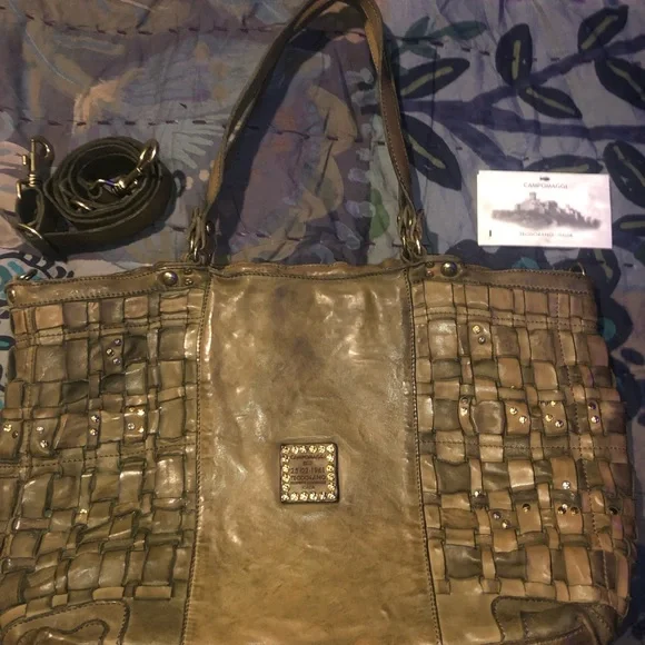 Campomaggi studded Edera bag - Picture 4 of 8